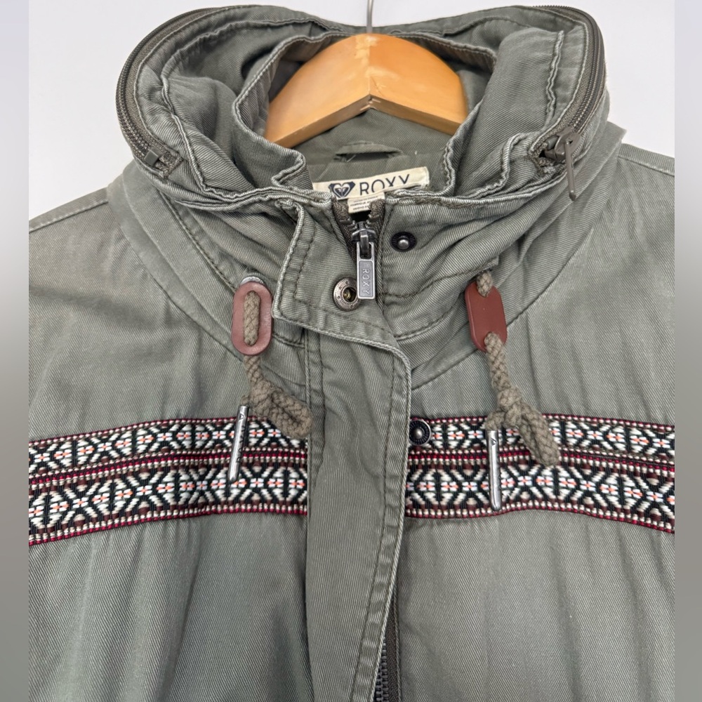 Roxy Hooded Utility Jacket - Picture 4 of 7